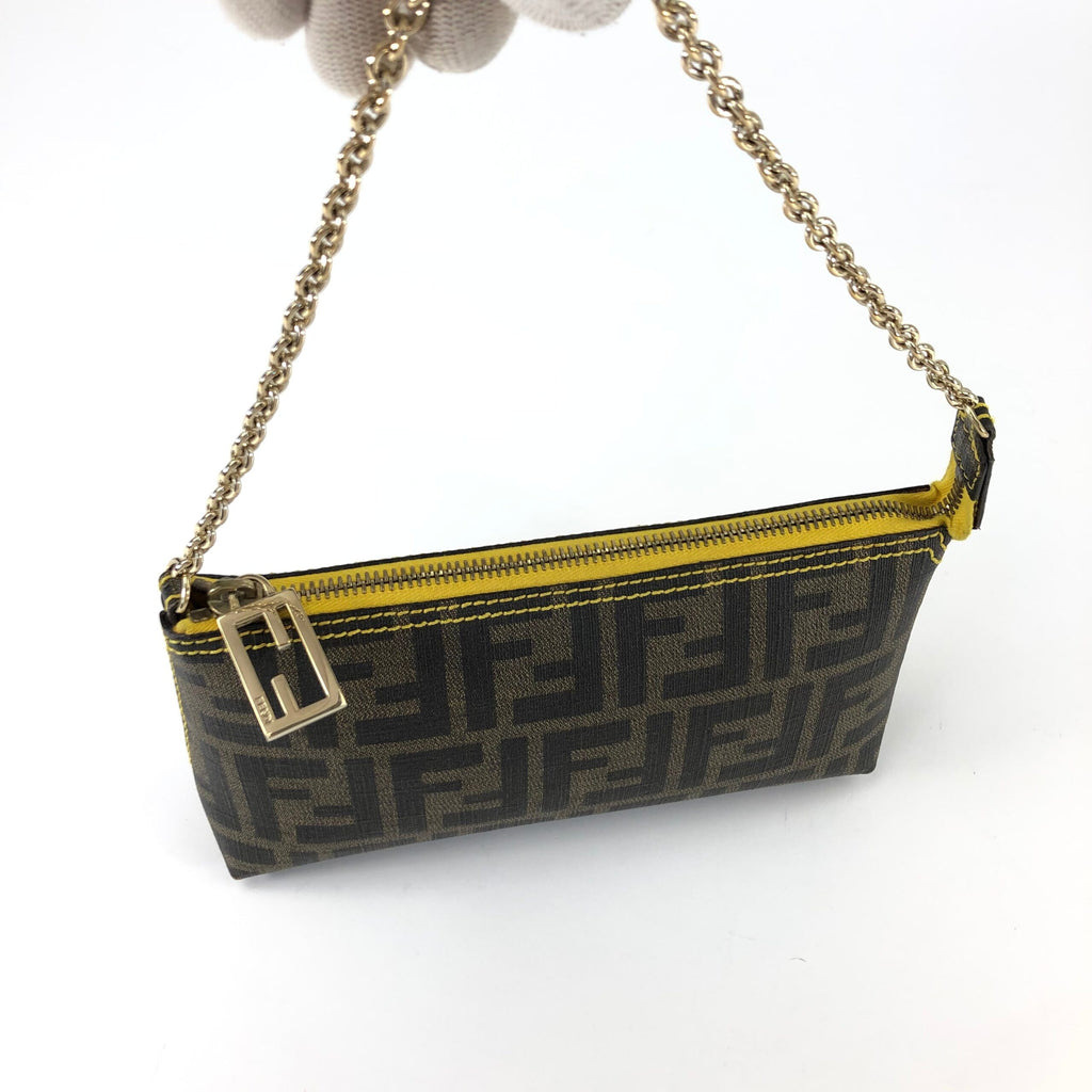 FENDI ZUCCA CHAIN BAG