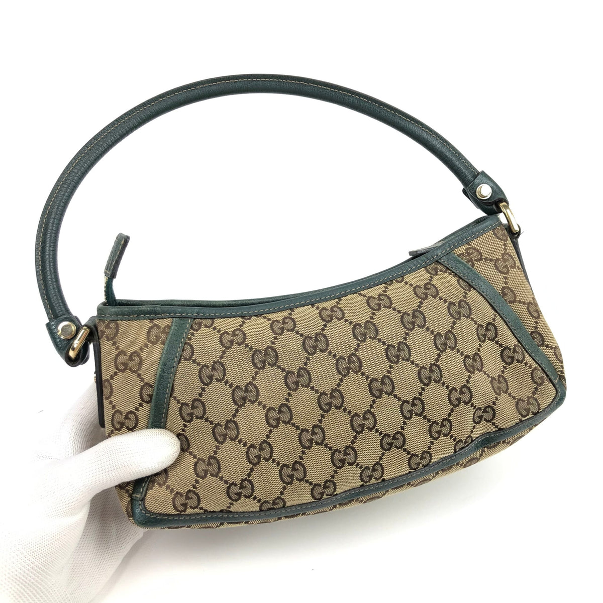 GUCCI MONOGRAM SHOULDER BAG