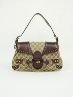 GUCCI HORSEBIT STUDDED CHAIN SHOULDER BAG