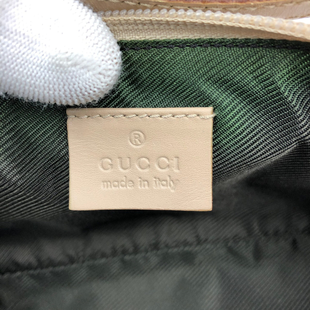 GUCCI MONOGRAM SHOULDER BAG