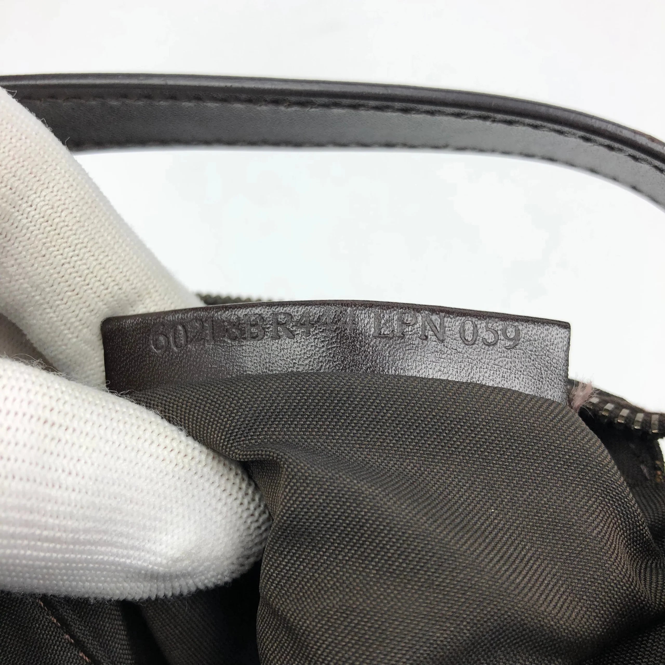 FENDI ZUCCA SHOULDER BAG