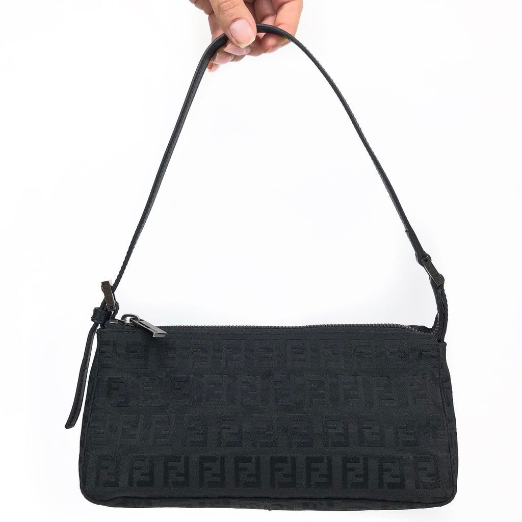FENDI ZUCCA SHOULDER BAG