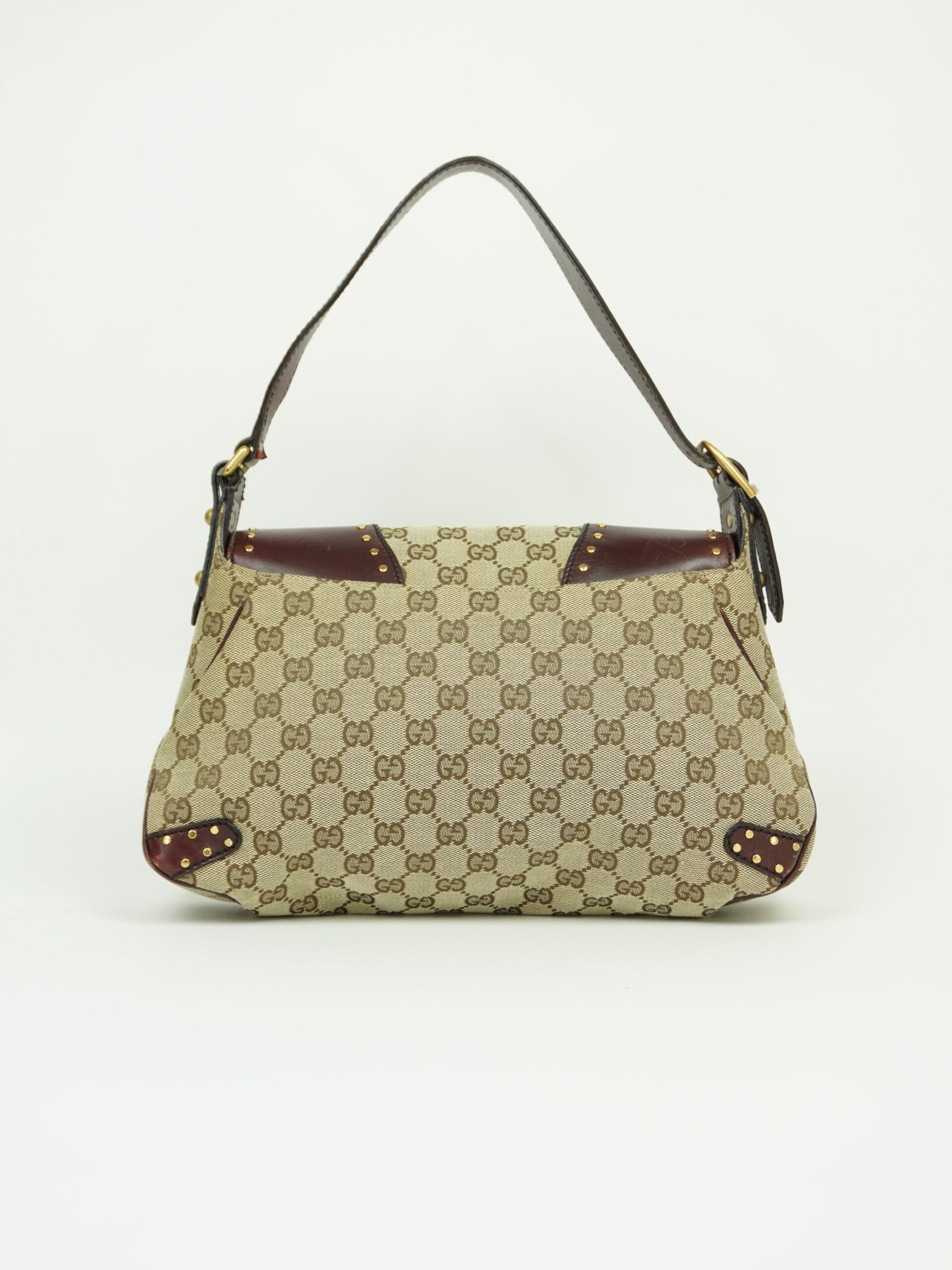 GUCCI HORSEBIT STUDDED CHAIN SHOULDER BAG