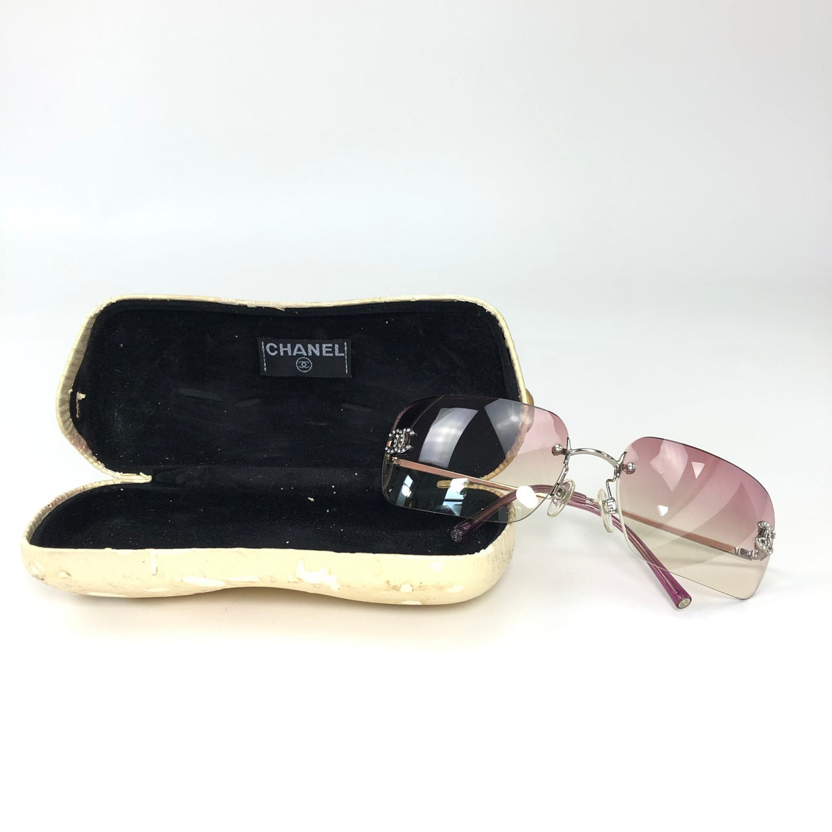 CHANEL RIMLESS SUNGLASSES