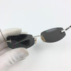 CHANEL RIMLESS SUNGLASSES