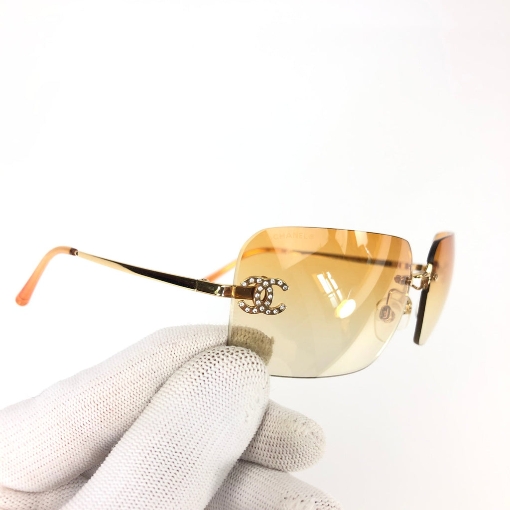 CHANEL RIMLESS SUNGLASSES