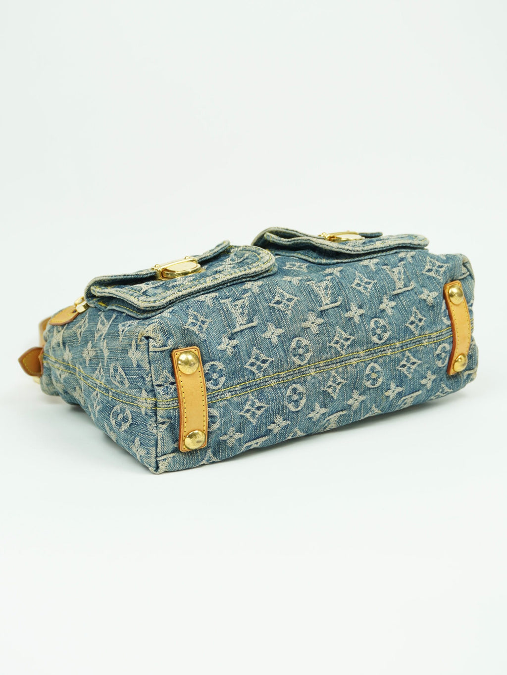LOUIS VUITTON BAGGY PM DENIM SHOULDER BAG