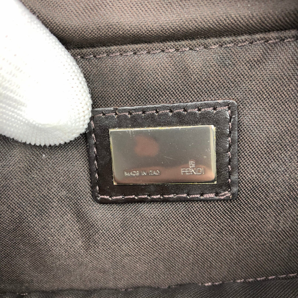 FENDI ZUCCA SHOULDER BAG