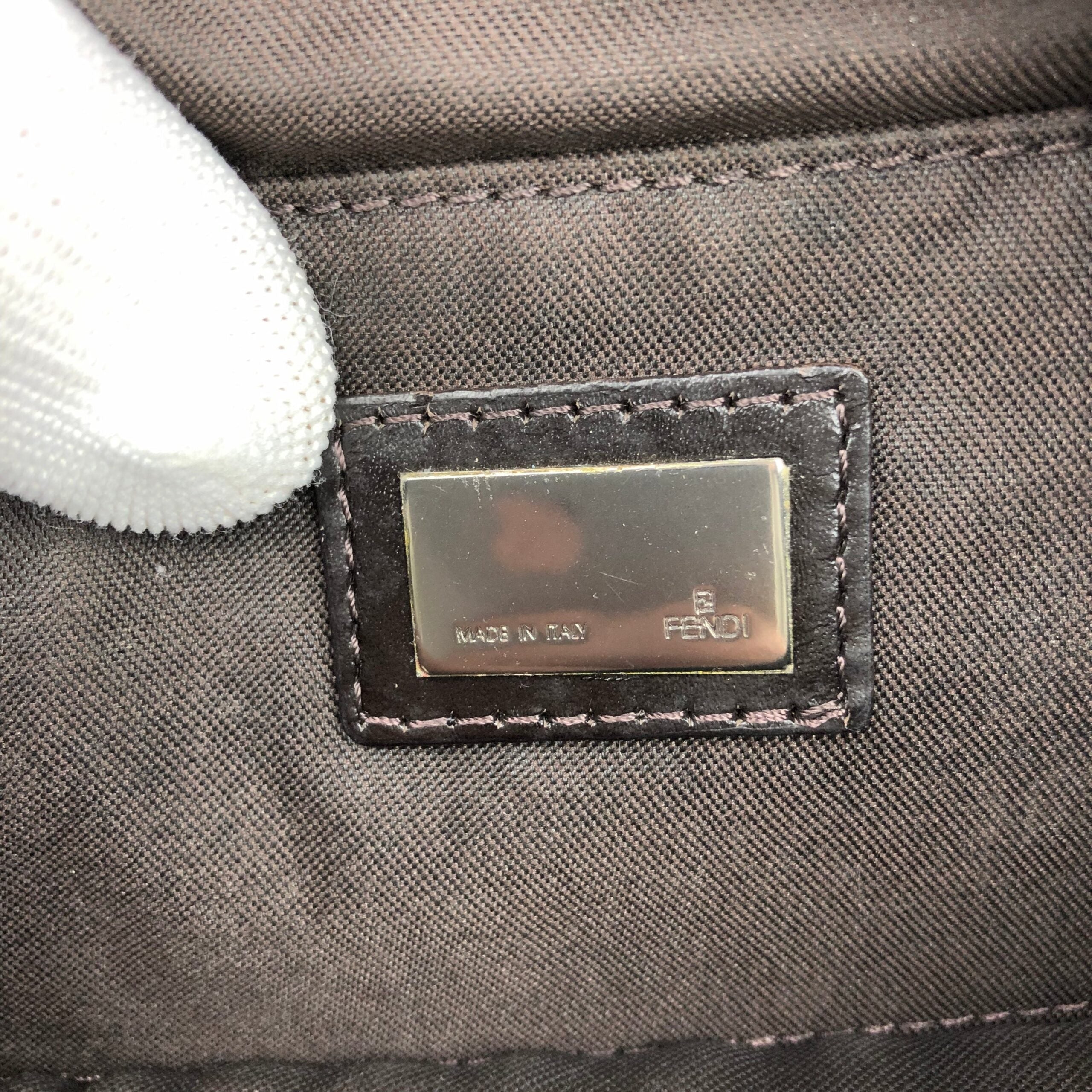 FENDI ZUCCA SHOULDER BAG