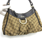 GUCCI ABBEY MONOGRAM SHOULDER BAG