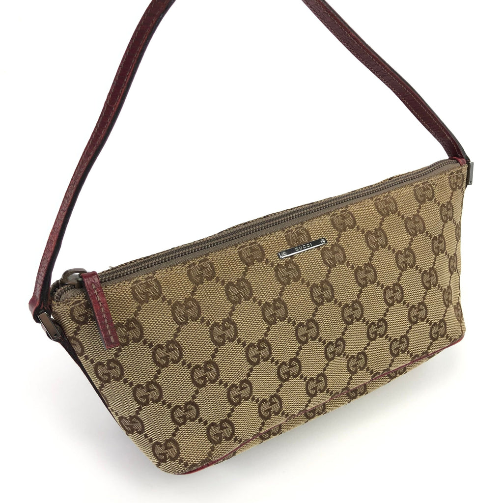 GUCCI MONOGRAM SHOULDER BAG