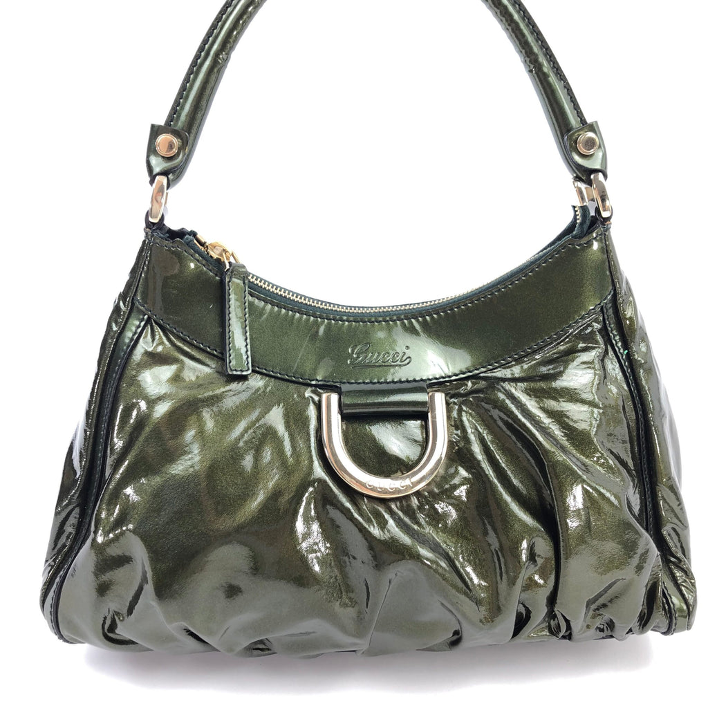 GUCCI ABBEY LEATHER SHOULDER BAG