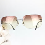 CHANEL RIMLESS SUNGLASSES