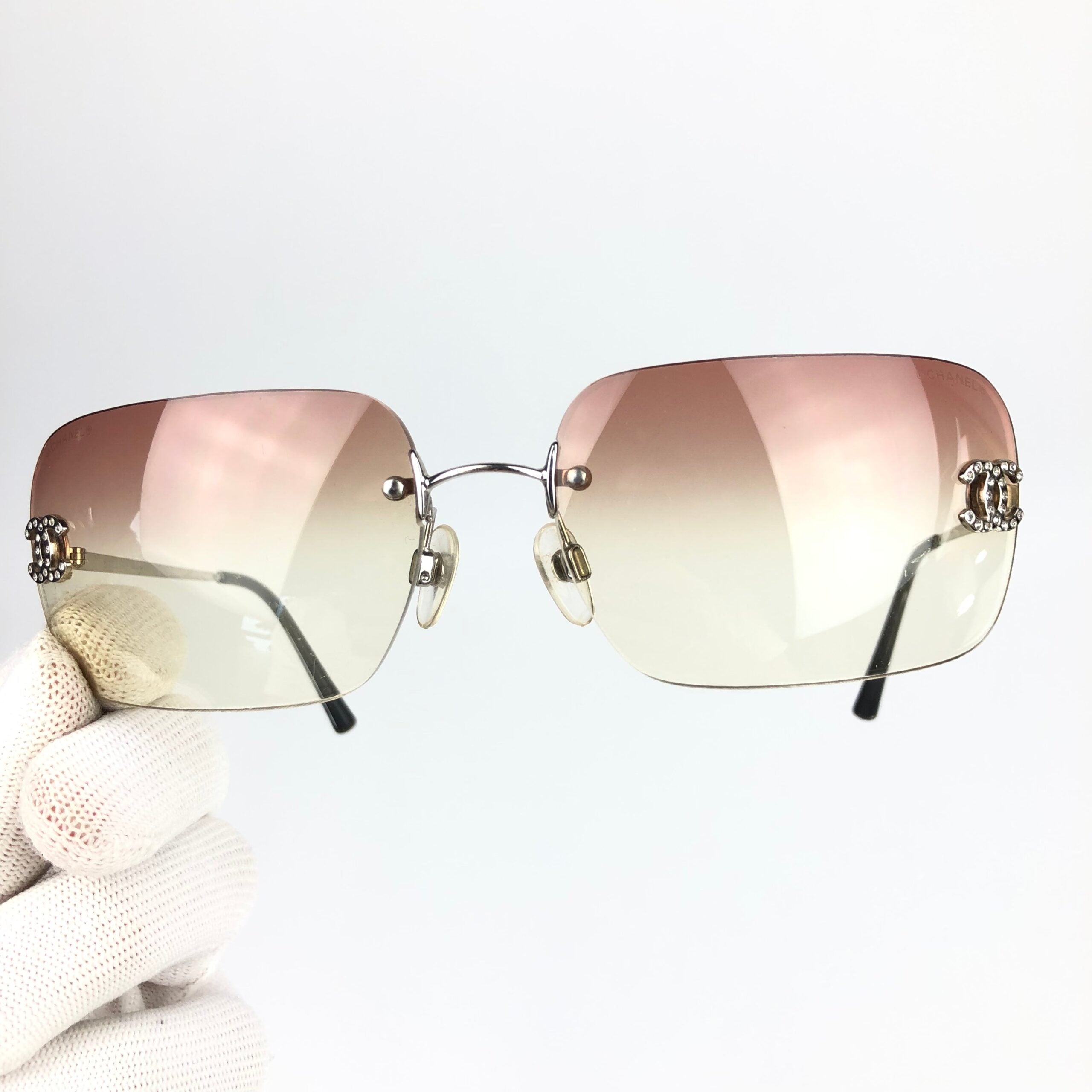 CHANEL RIMLESS SUNGLASSES
