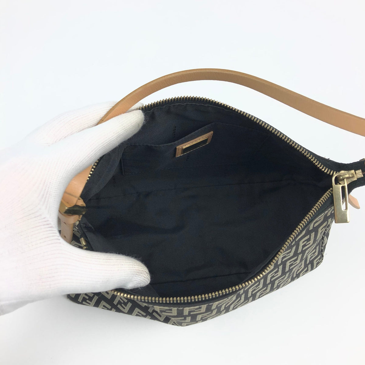 FENDI ZUCCA SHOULDER BAG