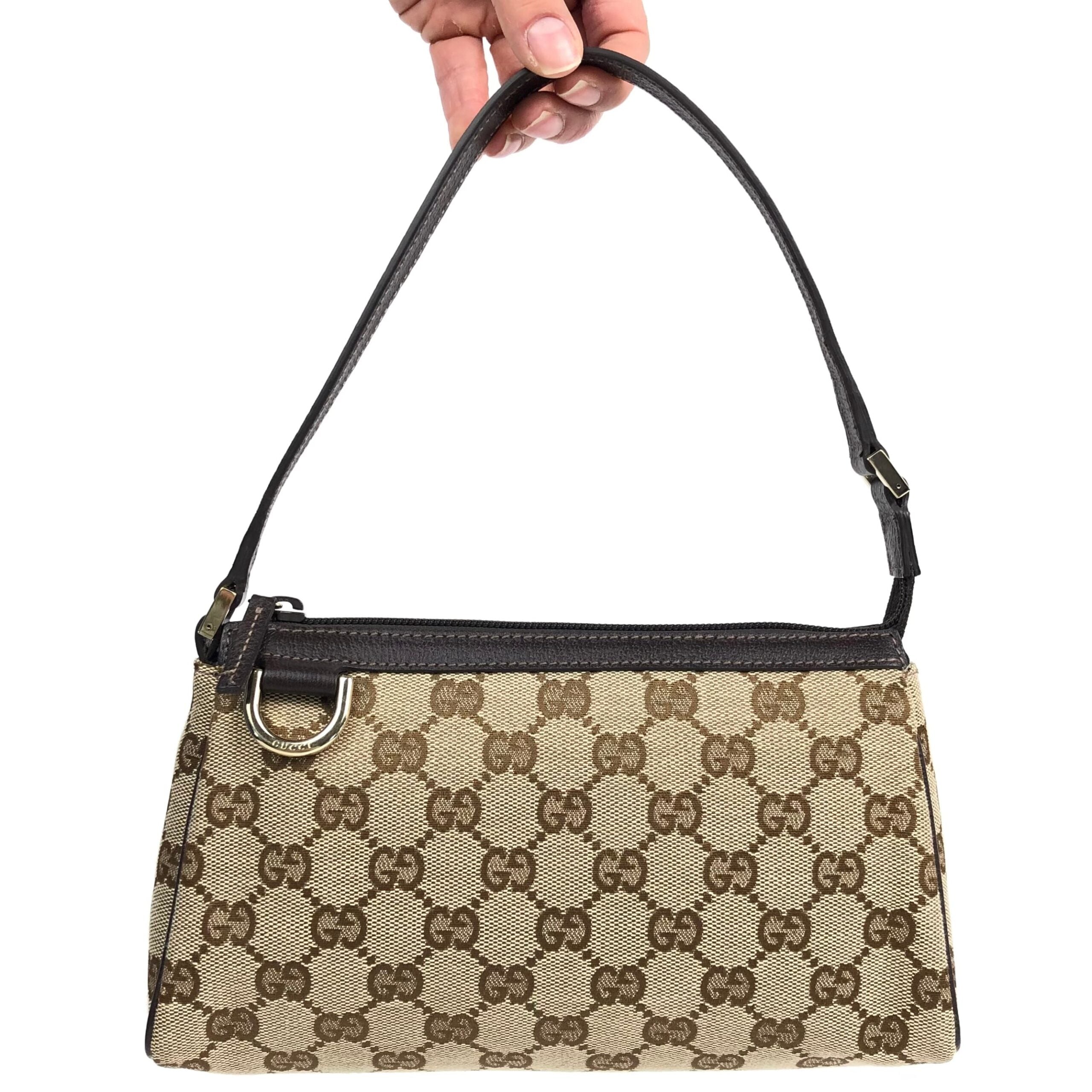 GUCCI MONOGRAM SHOULDER BAG