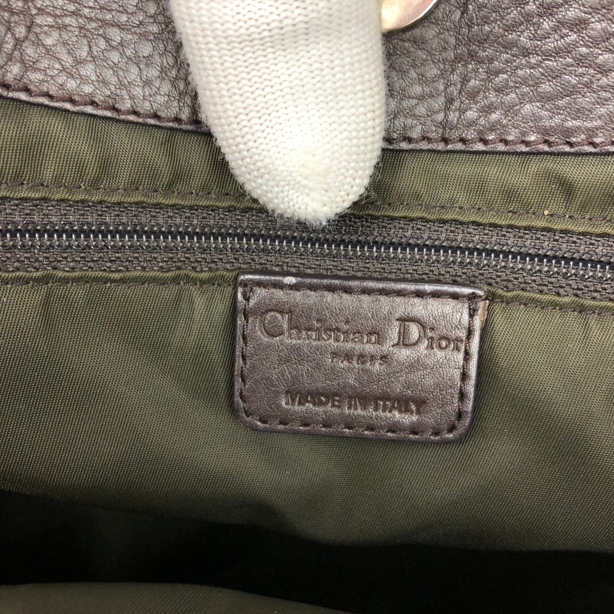 CHRISTIAN DIOR MONOGRAM SHOULDER BAG