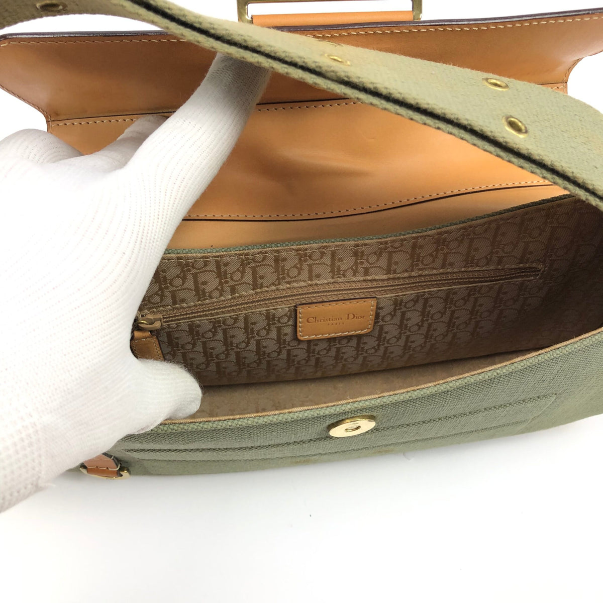 CHRISTIAN DIOR 2002 STREET CHIC COLUMBUS SHOULDER BAG