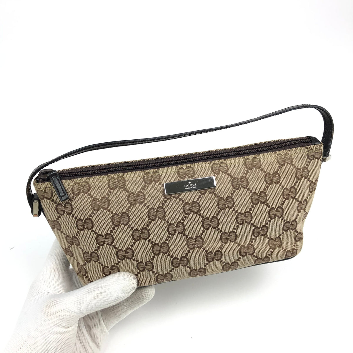 GUCCI MONOGRAM SHOULDER BAG