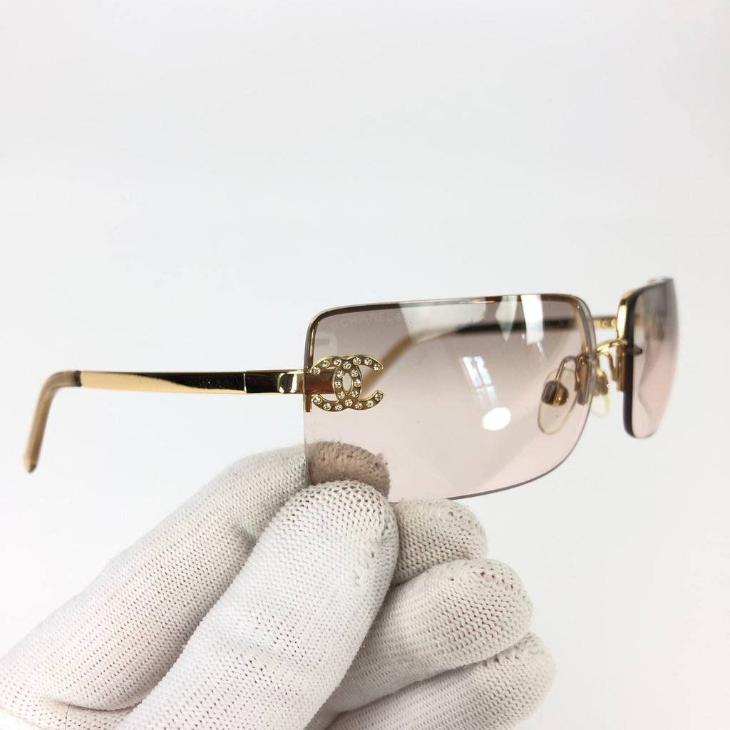 CHANEL RIMLESS SUNGLASSES