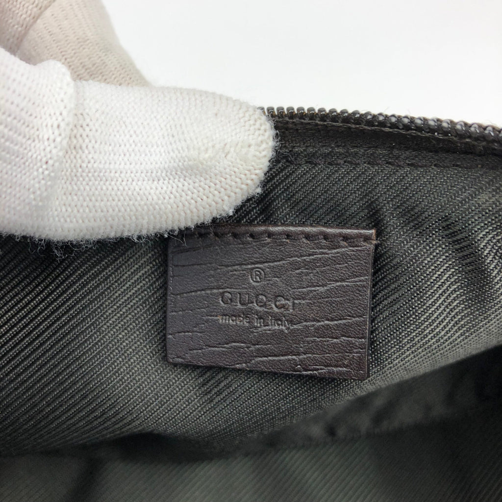 GUCCI MONOGRAM SHOULDER BAG