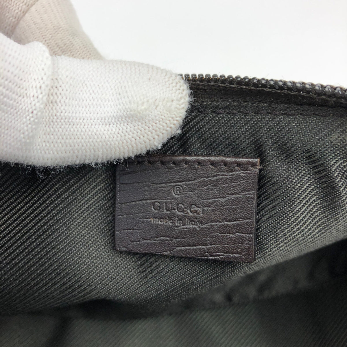 GUCCI MONOGRAM SHOULDER BAG