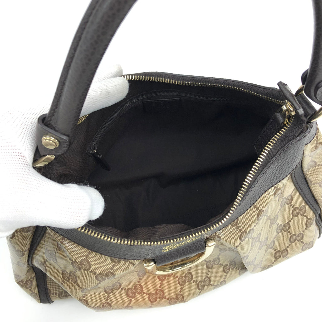 GUCCI MONOGRAM ABBEY SHOULDER BAG