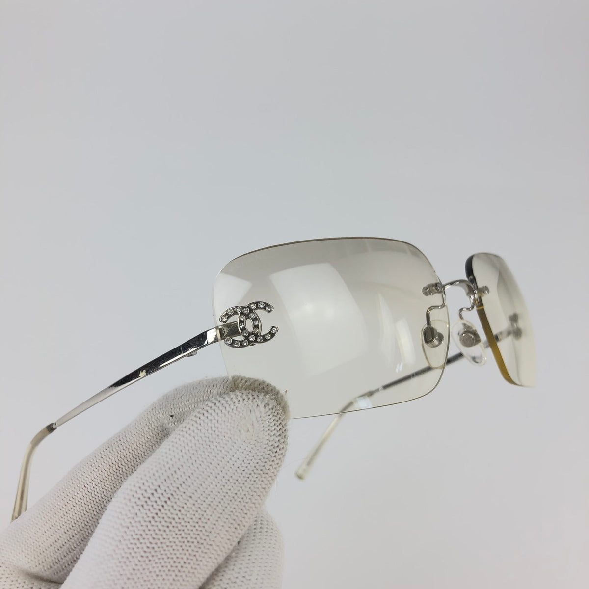 CHANEL RIMLESS SUNGLASSES