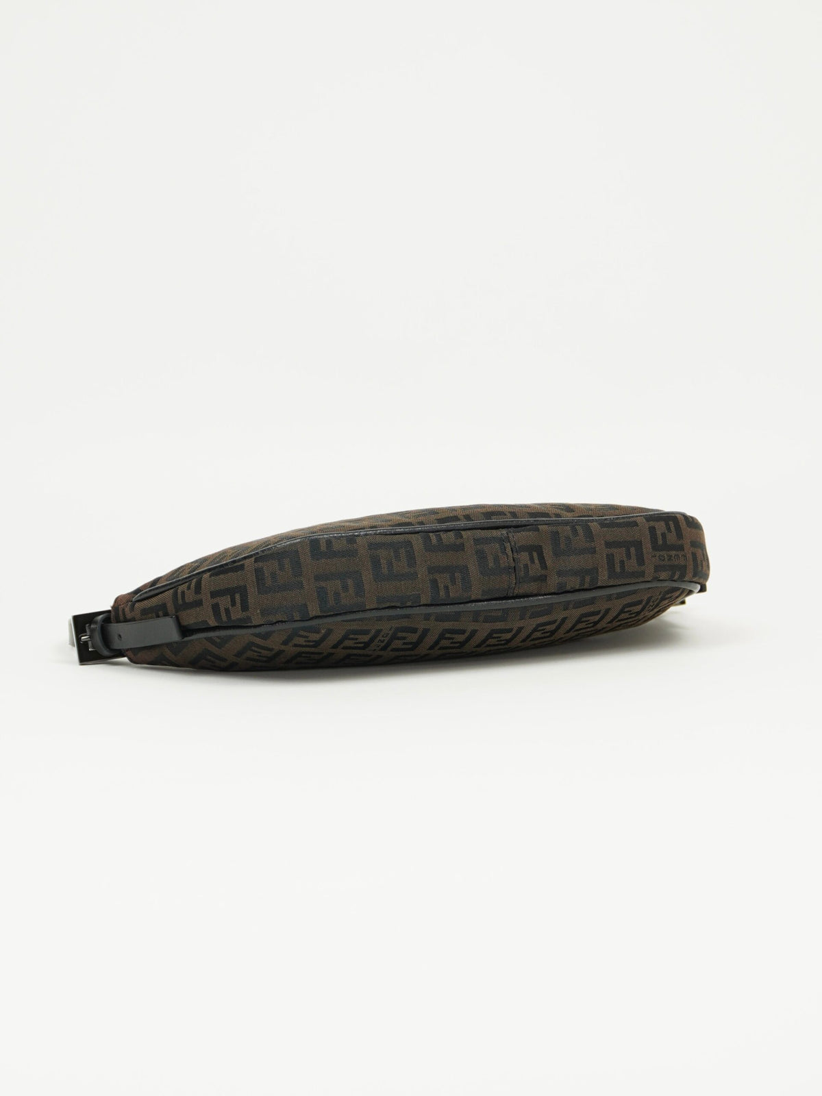 FENDI ZUCCA CRESCENT SHOULDER BAG
