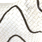 BOTTEGA VENETA INTRECCIATO HOBO BAG WITH CHAIN DETAILING