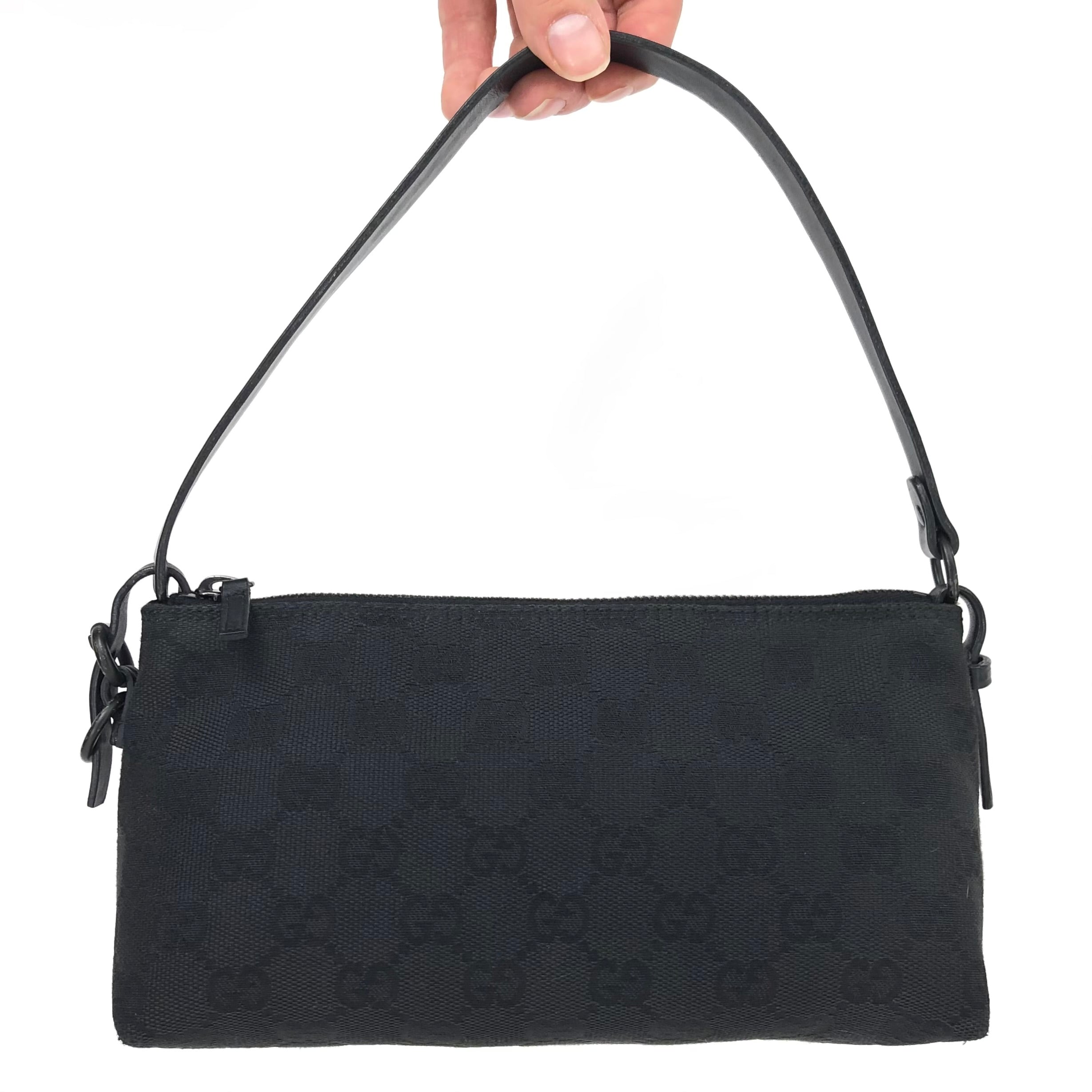 GUCCI MONOGRAM SHOULDER BAG