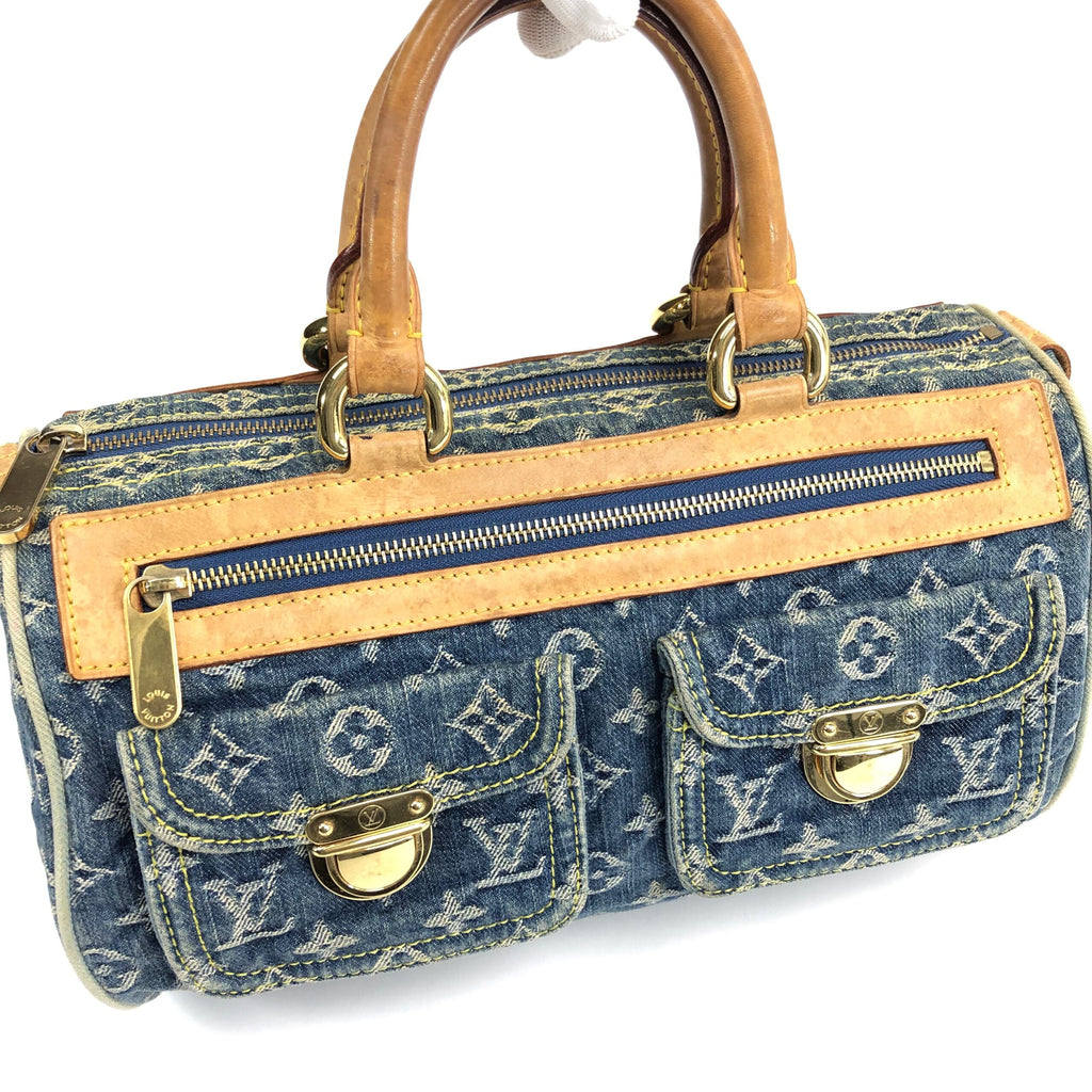 LOUIS VUITTON NEO SPEEDY DENIM BAG