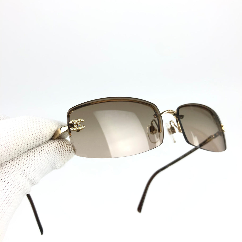 CHANEL RIMLESS SUNGLASSES