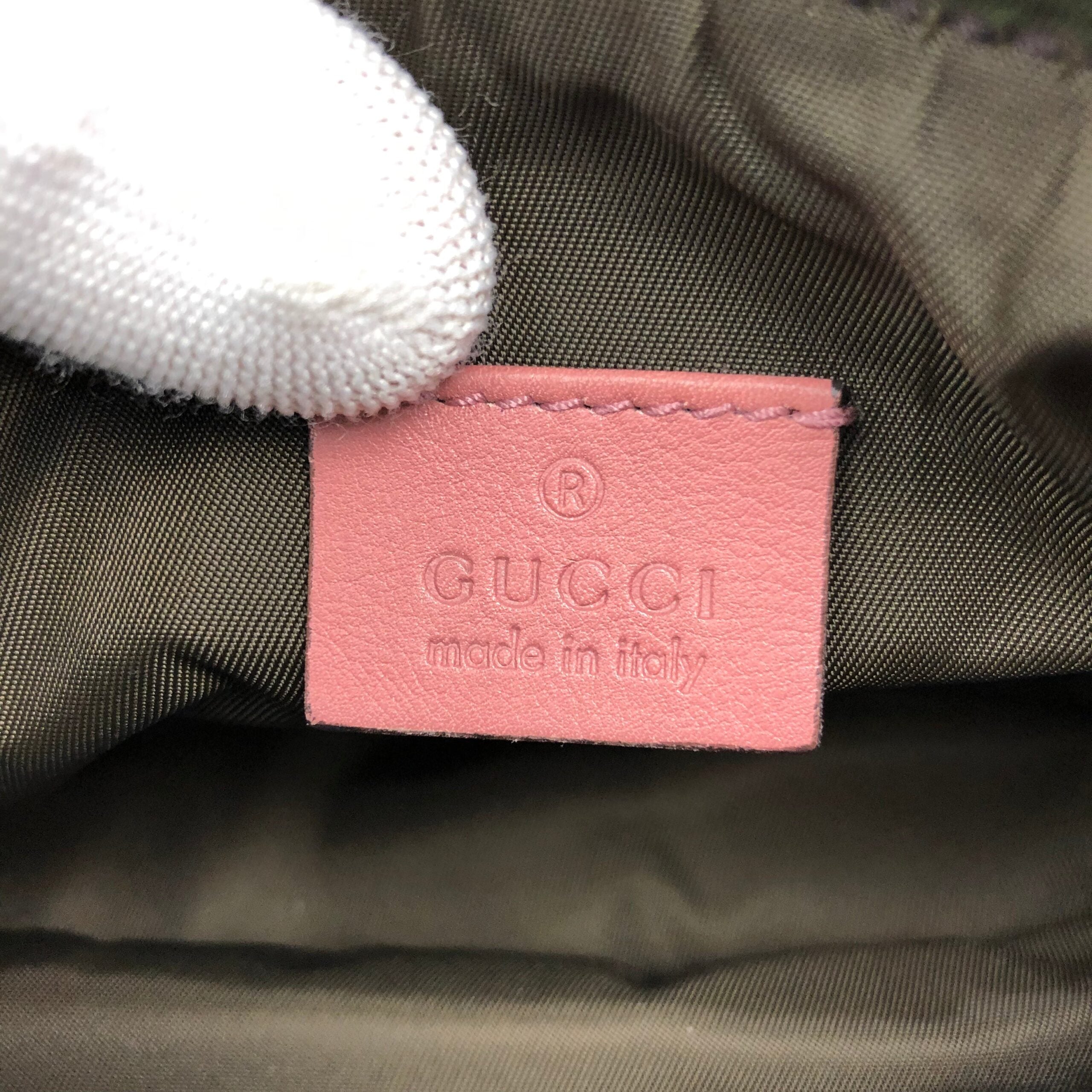 GUCCI MONOGRAM SHOULDER BAG