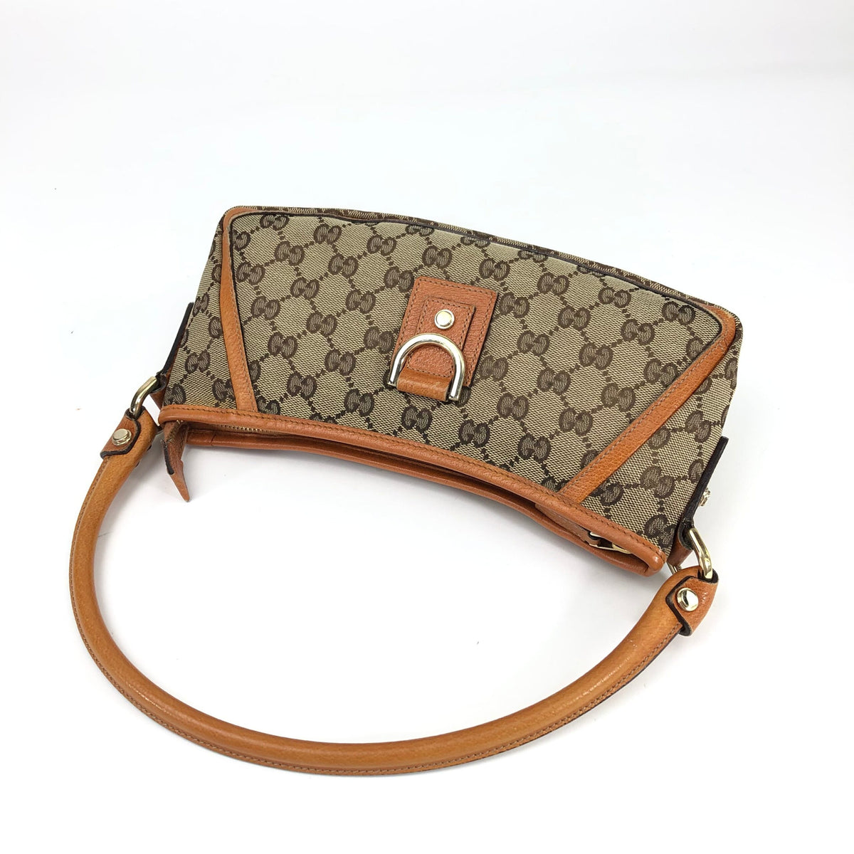 GUCCI MONOGRAM SHOULDER BAG