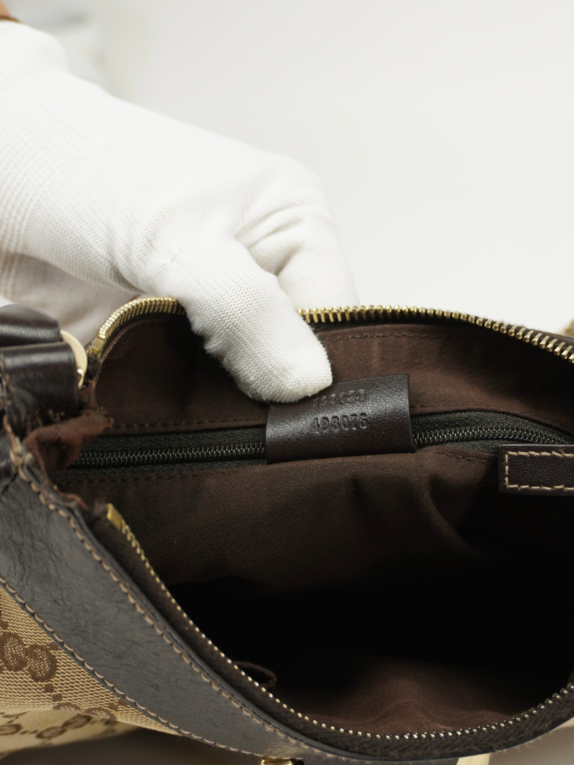 GUCCI MONOGRAM ABBEY BAG