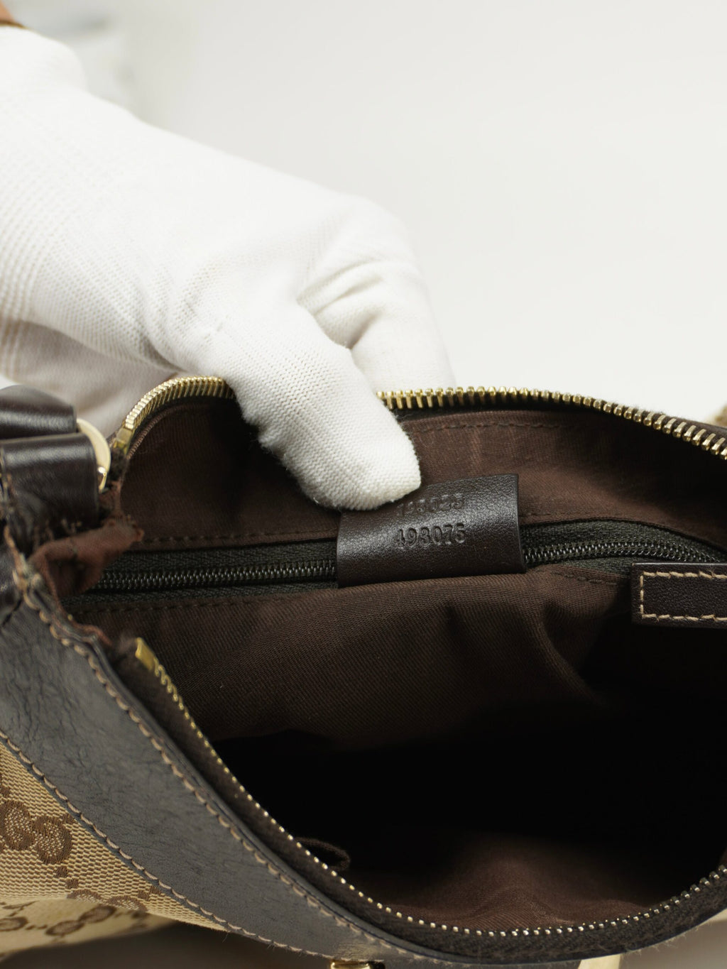 GUCCI MONOGRAM ABBEY BAG