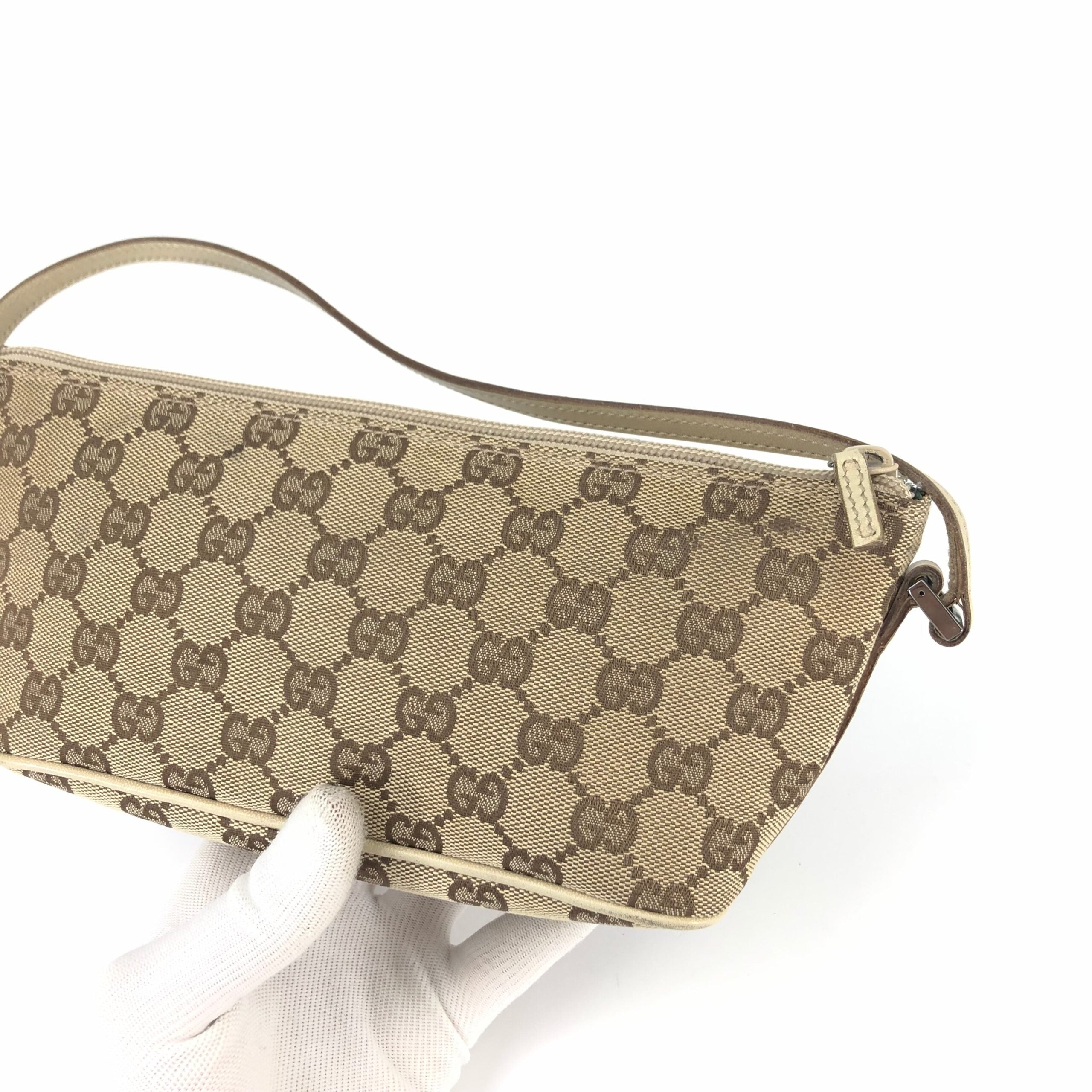GUCCI MONOGRAM SHOULDER BAG