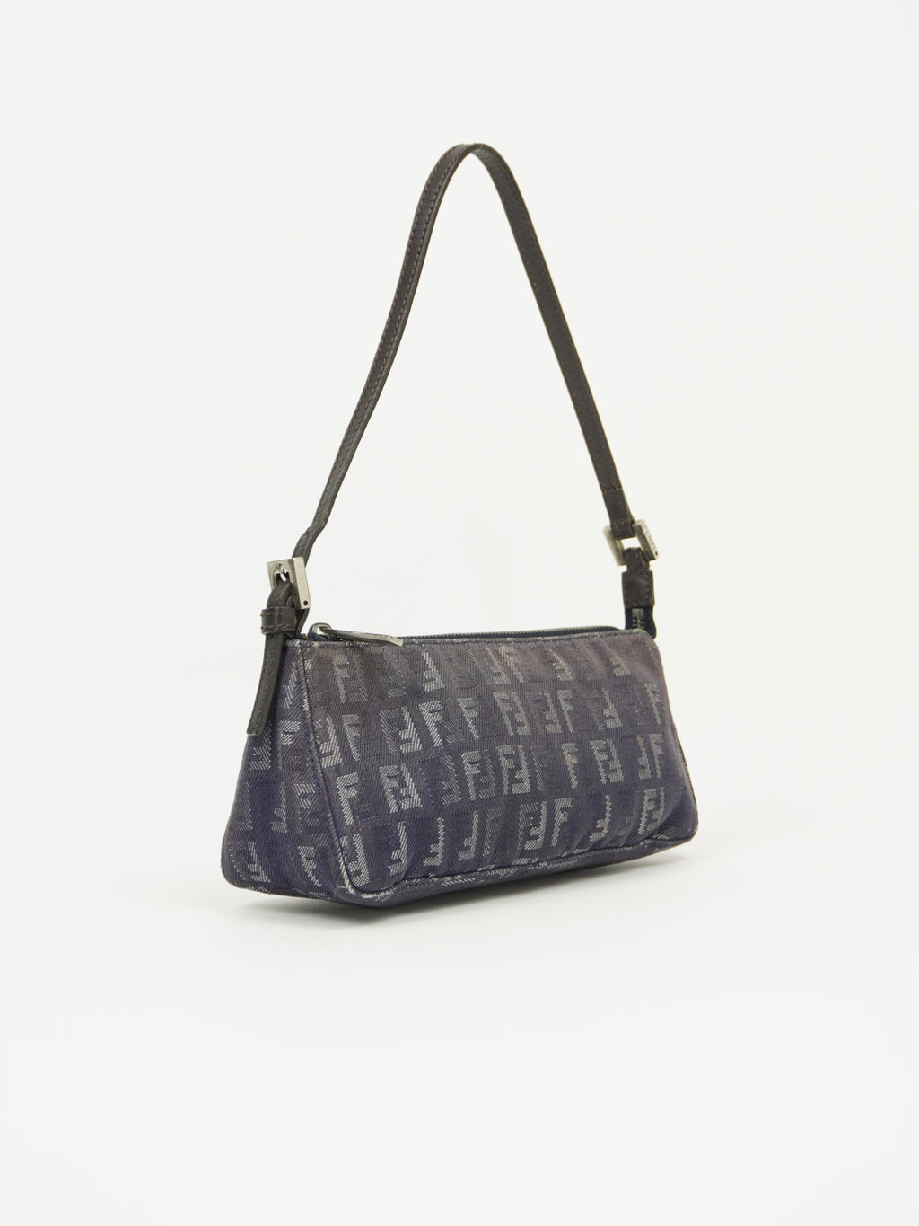 FENDI DENIM ZUCCA SHOULDER BAG