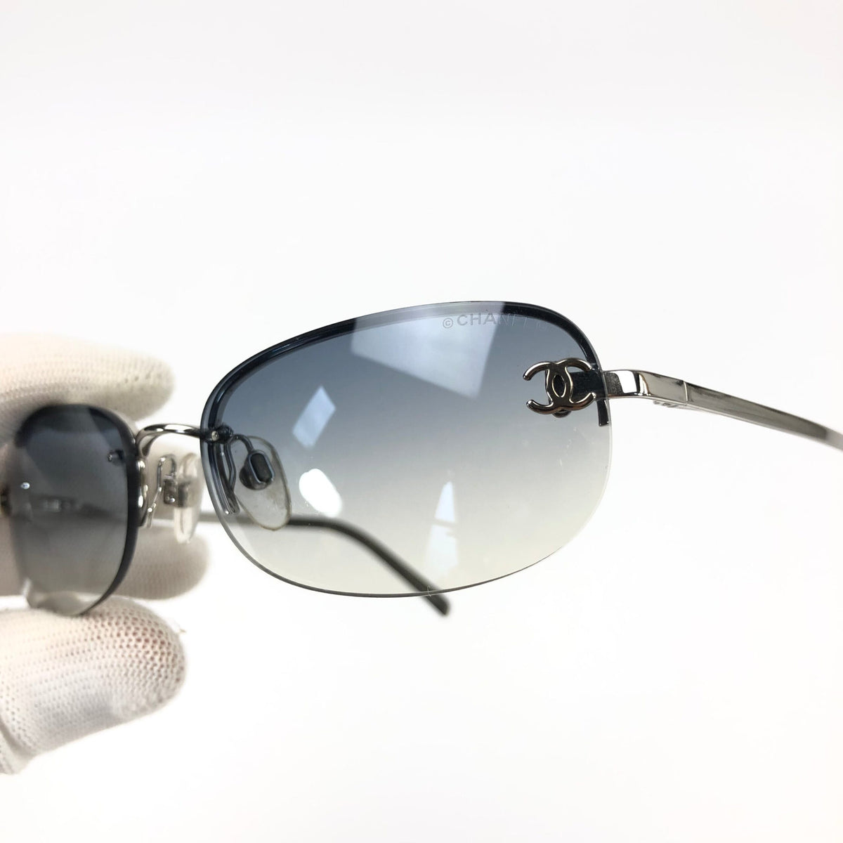 CHANEL RIMLESS SUNGLASSES