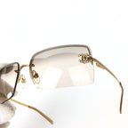 CHANEL RIMLESS SUNGLASSES