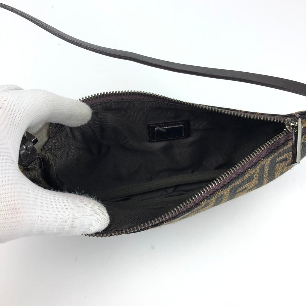 FENDI ZUCCA SHOULDER BAG