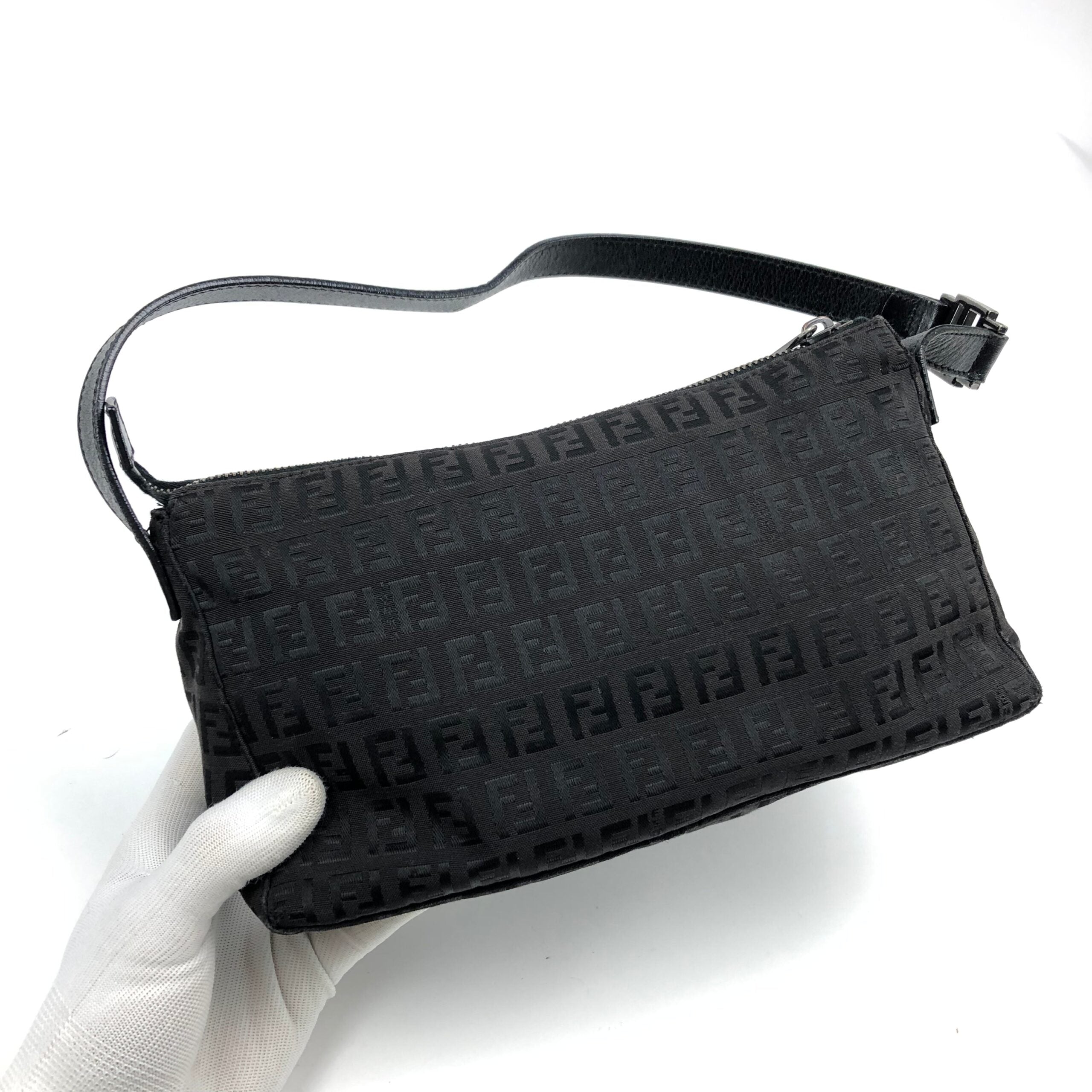 FENDI ZUCCA SHOULDER BAG