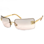 CHANEL RIMLESS SUNGLASSES