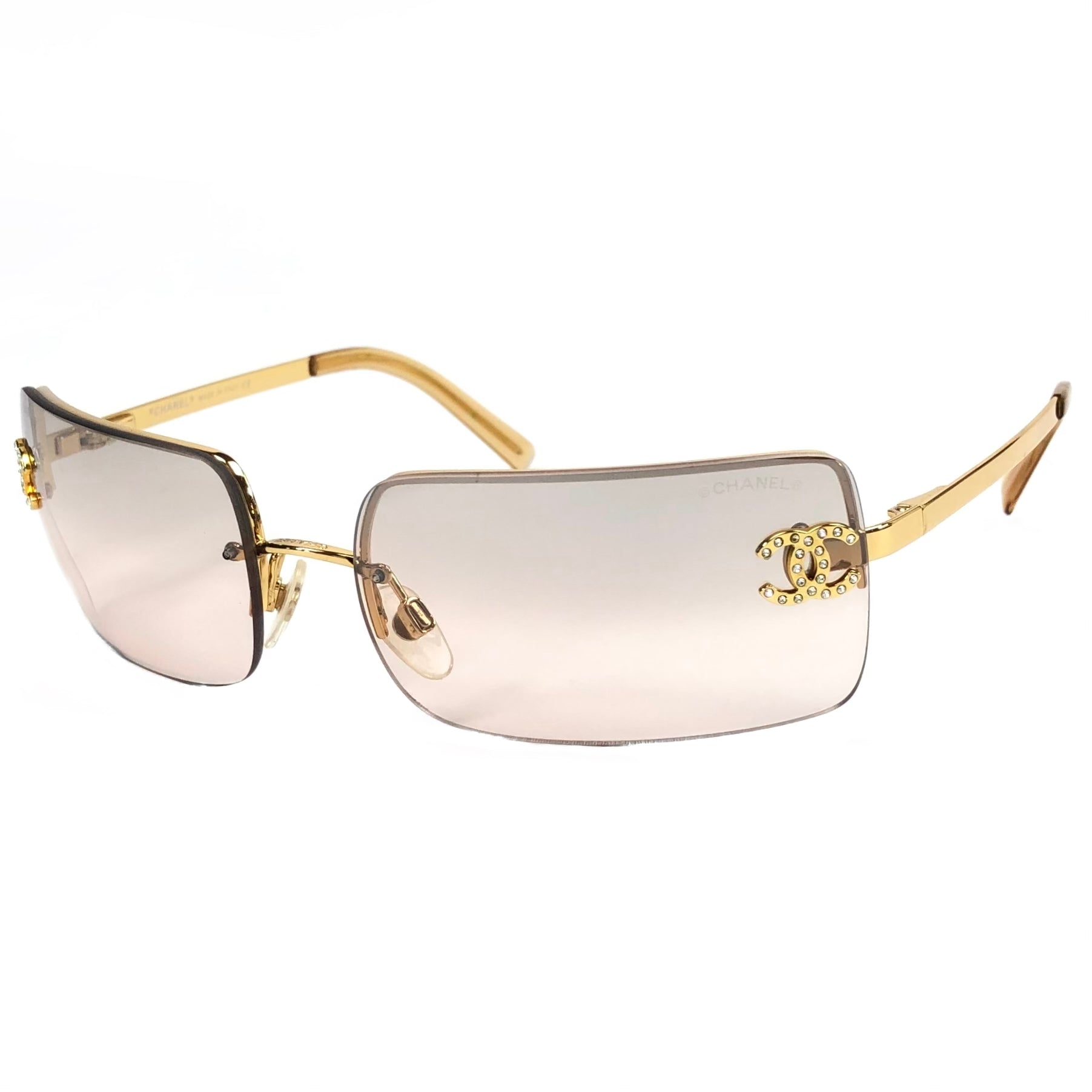 CHANEL RIMLESS SUNGLASSES