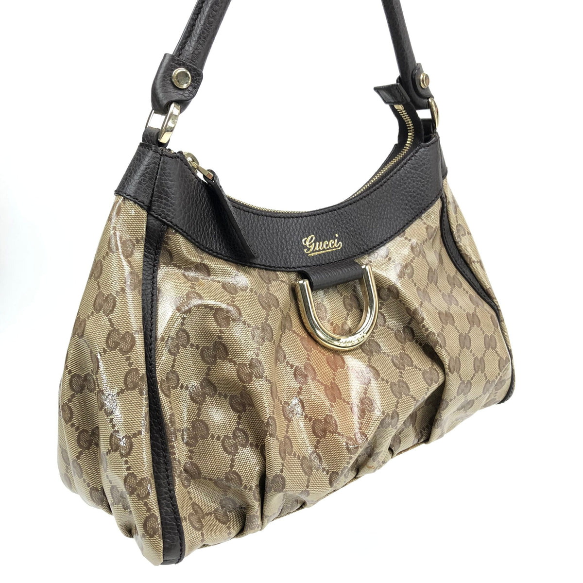 GUCCI MONOGRAM ABBEY SHOULDER BAG