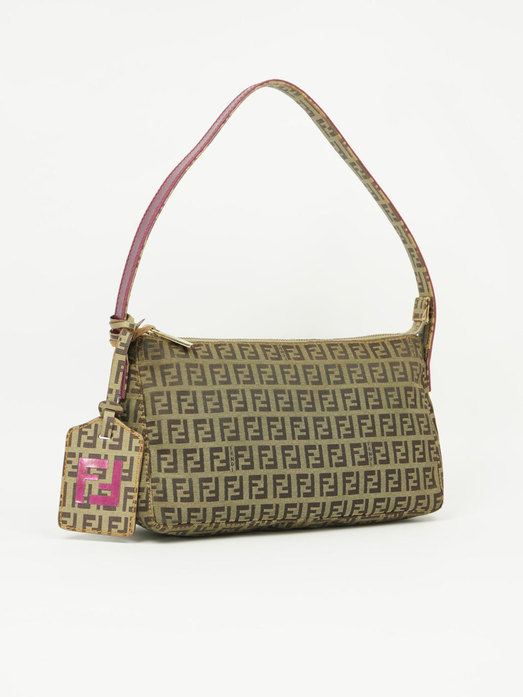 FENDI ZUCCA SHOULDER BAG