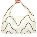 BOTTEGA VENETA INTRECCIATO HOBO BAG WITH CHAIN DETAILING
