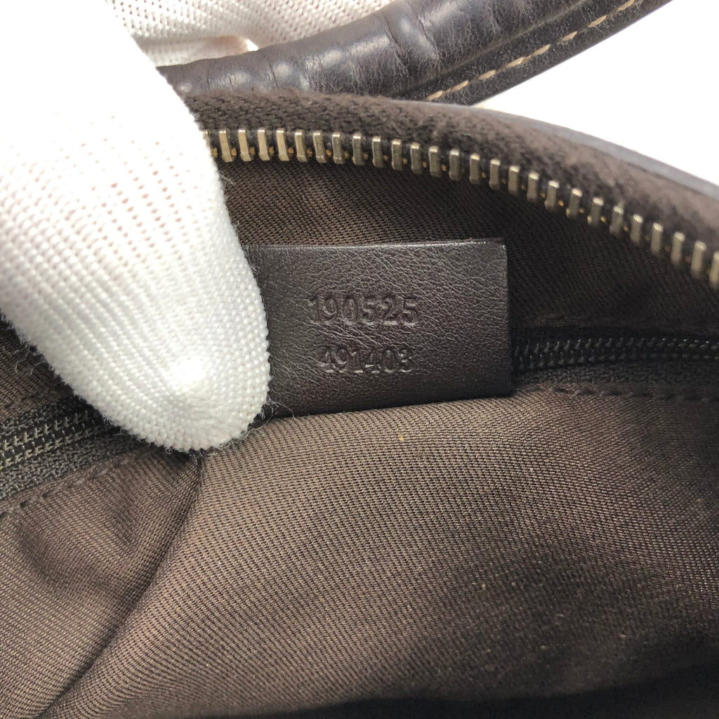 GUCCI MONOGRAM ABBEY SHOULDER BAG
