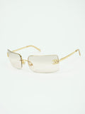 CHANEL RHINESTONE SUNGLASSES